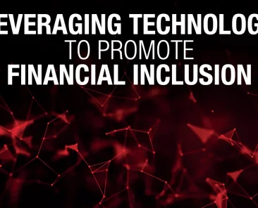 Leveraging technology to promote financial inclusion