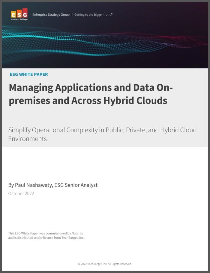 Managing Applications and Data On-premises and Across Hybrid Clouds