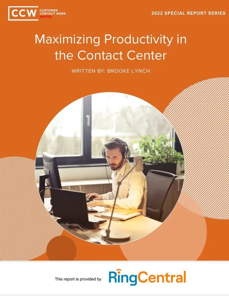Maximizing Productivity in the Contact Center