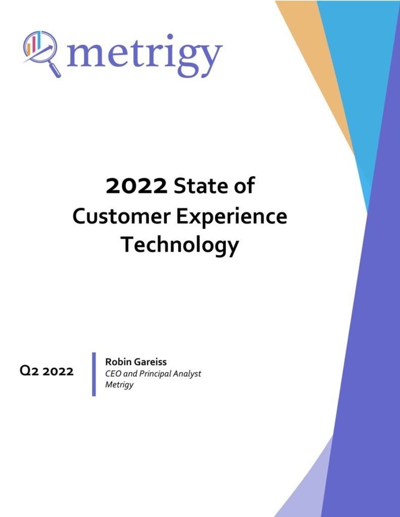 2022 State of Customer Experience Technology