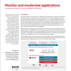 Monitor and modernize applications
