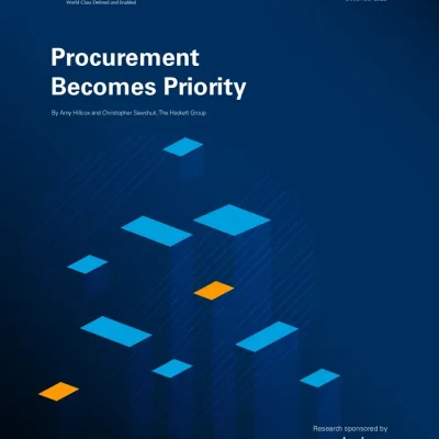 Procurement becomes priority