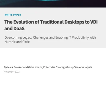 Enabling IT Productivity with Nutanix and Citrix