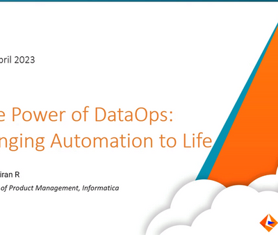 The Power of DataOps: Bring Automation to Life