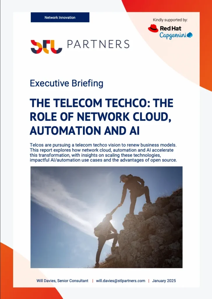 The telecom techco: The role of network cloud, automation and AI