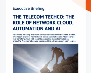 The telecom techco: The role of network cloud, automation and AI
