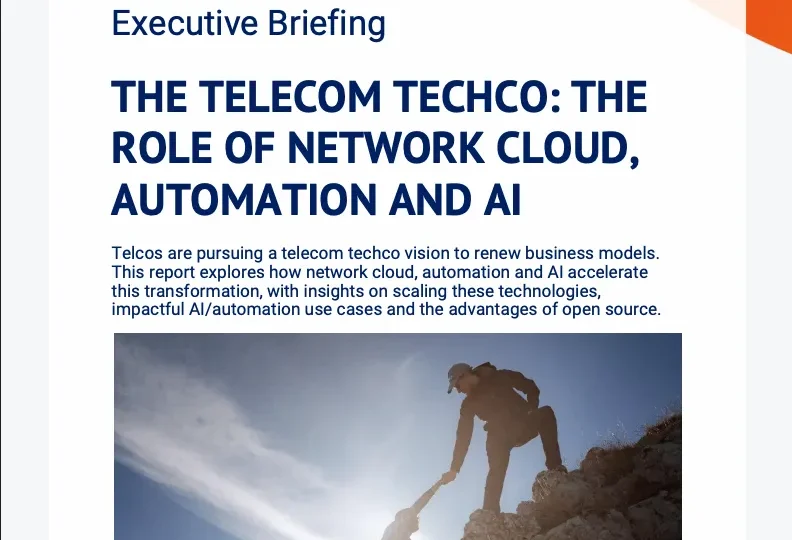 The telecom techco: The role of network cloud, automation and AI