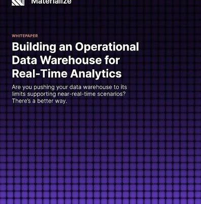 Building an Operational Data Warehouse for Real-time Analytics