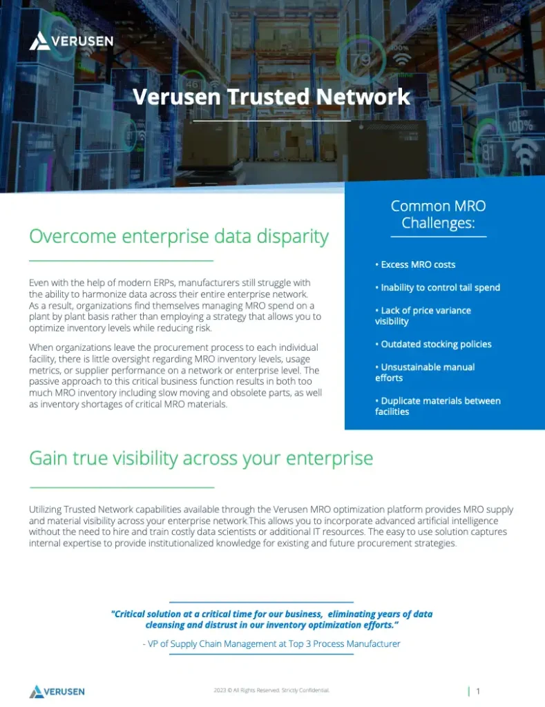 Trusted Network Brochure