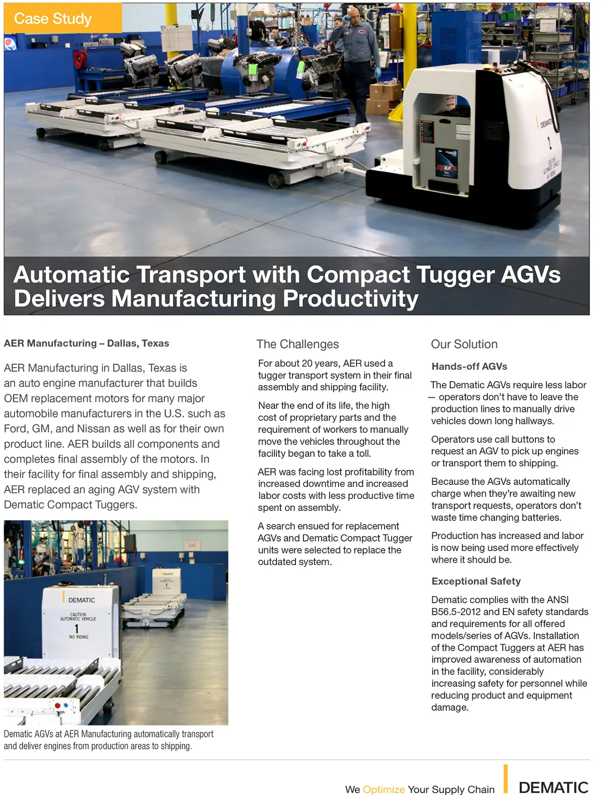 Ford Distributor shares how to triple output with Dematic AGVs