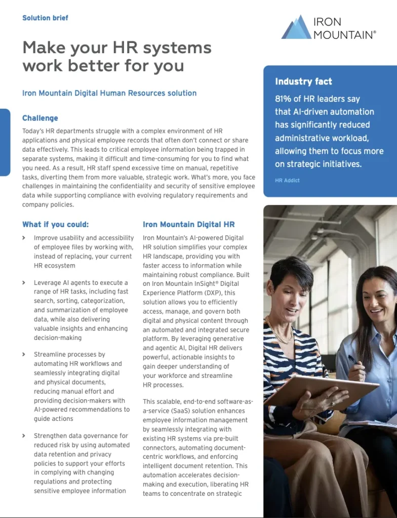 Make your HR systems work better for you