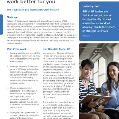 Make your HR systems work better for you