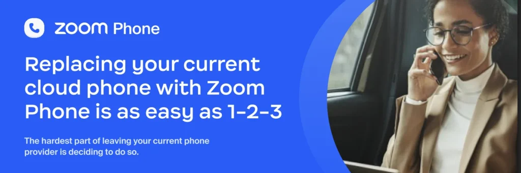 Replacing your cloud phone system: It's as easy as 1‑2‑3