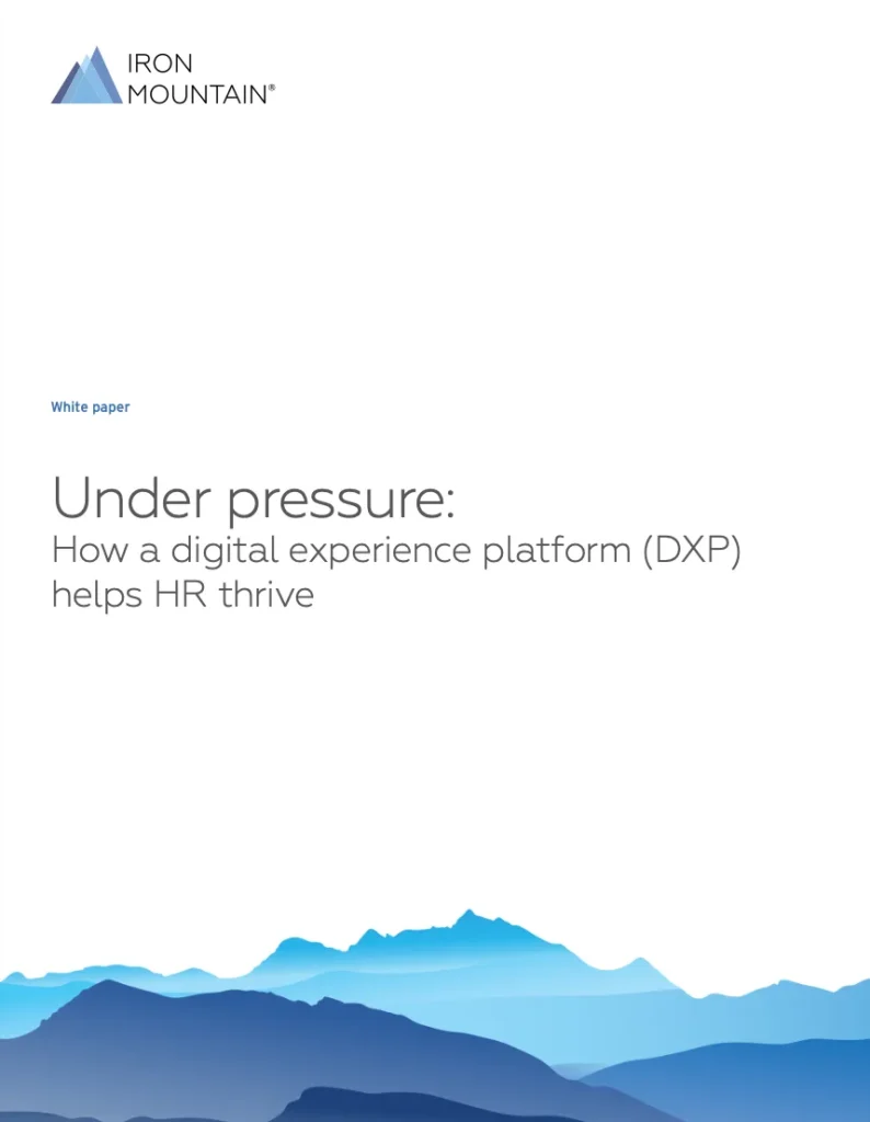 Under pressure: How a digital experience platform (DXP) helps HR thrive