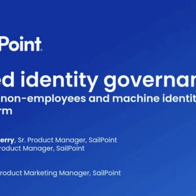 Unified identity governance: Secure third-party and machine identities