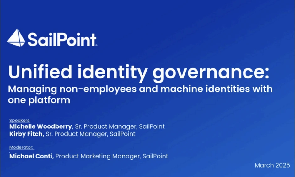 Unified identity governance: Secure third-party and machine identities