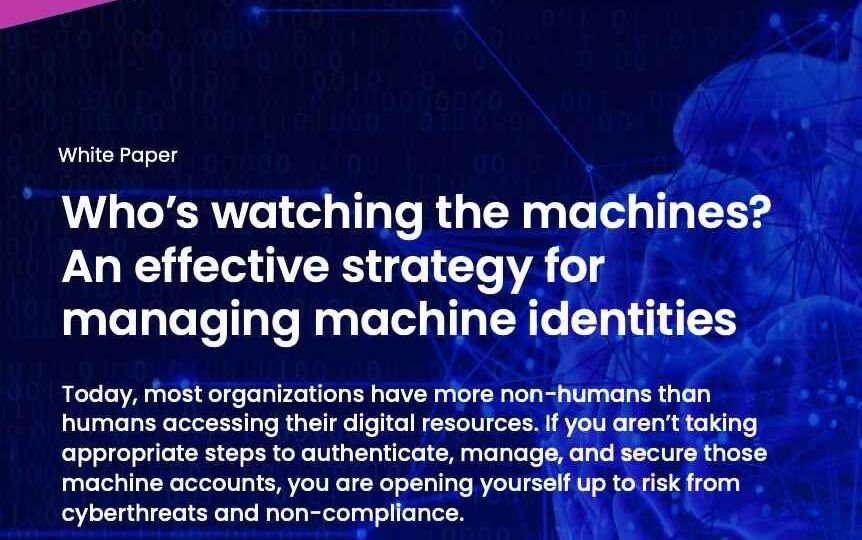 Who's Watching The Machines? An Effective Strategy for Managing Machine Identities