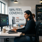 58% Feel Covered. 18% Actually Are.