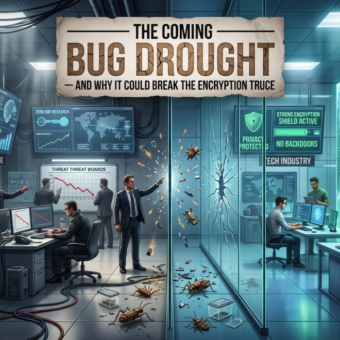 The Coming Bug Drought — And Why It Could Break the Encryption Truce