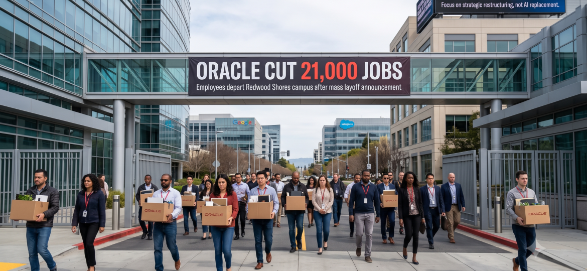 Oracle Cut 21,000 Jobs While Rivals Refuse To Blame AI