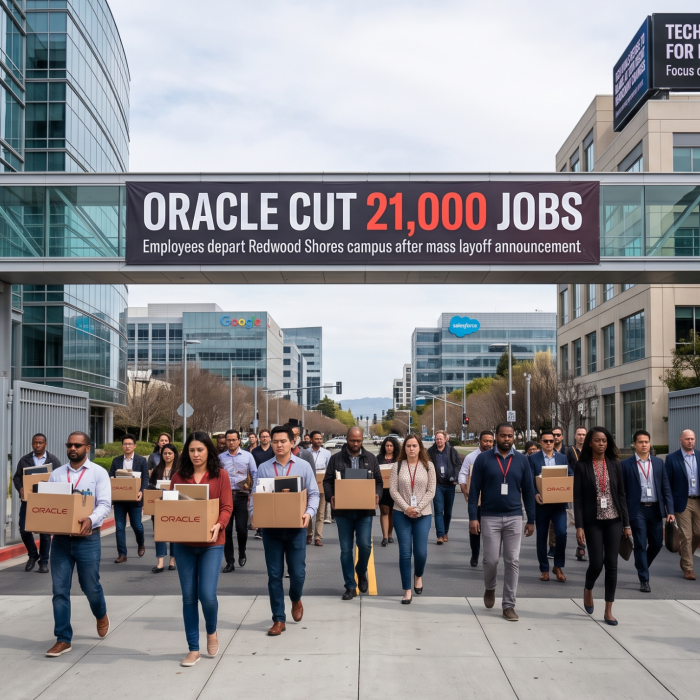 Oracle Cut 21,000 Jobs While Rivals Refuse To Blame AI 