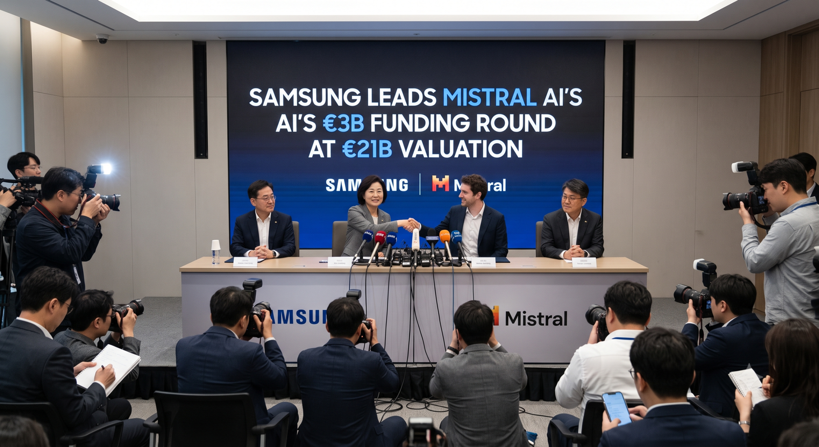 samsung-leads-mistrals-e3b-round-at-e21b-valuation