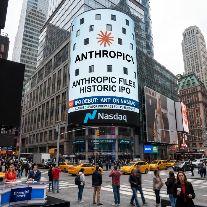 Anthropic Moves Closer to Wall Street With Official IPO Filing